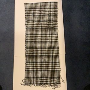 Black and White Scarf